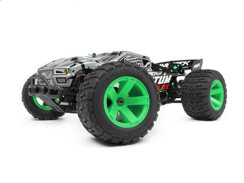 Maverick Quantum MT Flux V2 80A 1/10 4WD Stadium Truck - Silver/Green