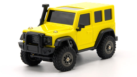 LDARC 1/43 X43 Mini Crawler Jeep - Lemon Yellow