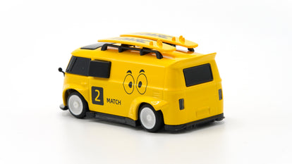 LDARC 1/64 V64 Mini Race Van - Yellow