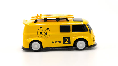 LDARC 1/64 V64 Mini Race Van - Yellow