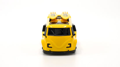 LDARC 1/64 V64 Mini Race Van - Yellow