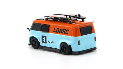 LDARC 1/64 V64 Mini Race Van - Orange