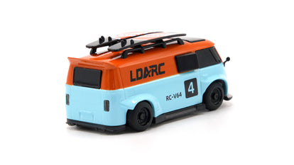 LDARC 1/64 V64 Mini Race Van - Orange