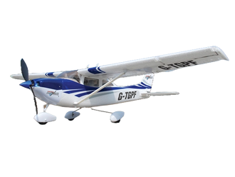 Top Gun Park Flite Cessna 182 Skylane Plane - Blue RTF