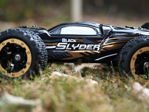 BlackZon Slyder ST 1/16 4WD Stadium Truck - Gold slide 5