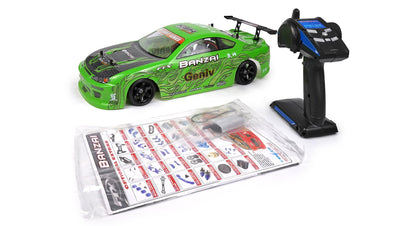 FTX Banzai 4WD 1/10 Brushed Drift Car - Green