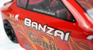 FTX Banzai 4WD 1/10 Brushed Drift Car - Red