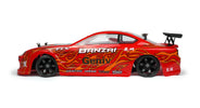 FTX Banzai 4WD 1/10 Brushed Drift Car - Red