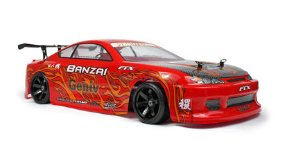 FTX Banzai 4WD 1/10 Brushed Drift Car - Red