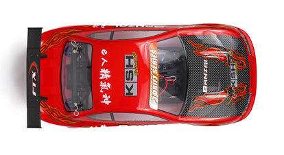 FTX Banzai 4WD 1/10 Brushed Drift Car - Red