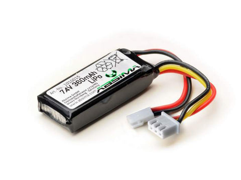 Absima LiPo 2S/7.4v 360mAh Battery for 1/24 Scale