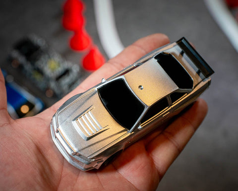 RCG Racing Micro DC 1/43 Drift Car - Silver slide 3