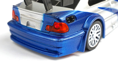 RCG Racing Micro DC 1/43 Drift Car - Blue/Silver