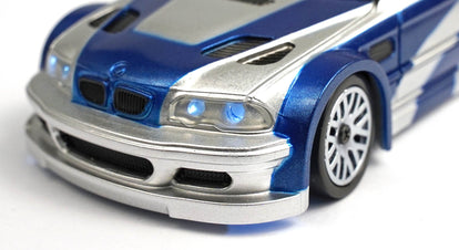 RCG Racing Micro DC 1/43 Drift Car - Blue/Silver