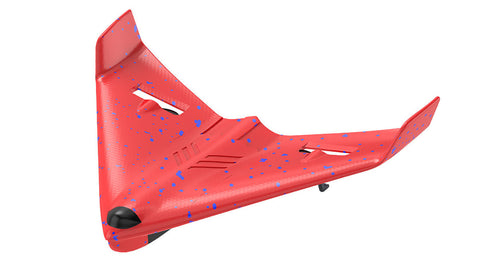 RCG Racing Stealth Mini Flying-Wing Plane - Red