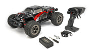 RCG Racing MT 1/10 Brushed Monster Truck - Piranha Red