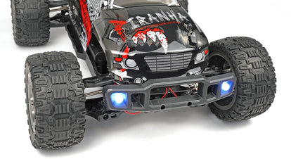 RCG Racing MT 1/10 Brushed Monster Truck - Piranha Red