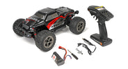 RCG Racing MT 1/10 Brushless Monster Truck - Piranha Red