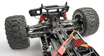 RCG Racing MT 1/10 Brushless Monster Truck - Piranha Red