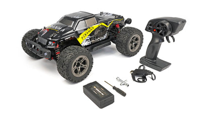 RCG Racing MT 1/10 Brushed Monster Truck - Piranha Yellow