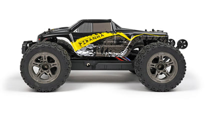 RCG Racing MT 1/10 Brushed Monster Truck - Piranha Yellow