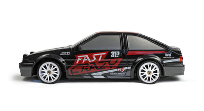 RCG Racing Retro E86 1/24 Mini Drift Car - Black