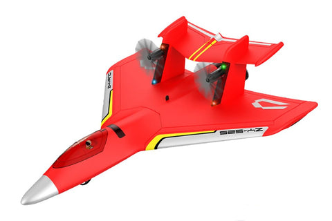 RCG Racing Water Land Air Combat Plane - Red