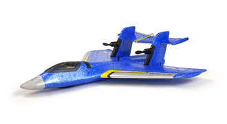 RCG Racing ZY-525 Water Land Air Combat Plane - Blue