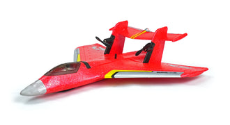 RCG Racing Water Land Air Combat Plane - Red