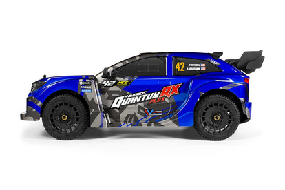 Maverick Quantum RX Flux 4S 1/8 4WD Rally Car - Blue