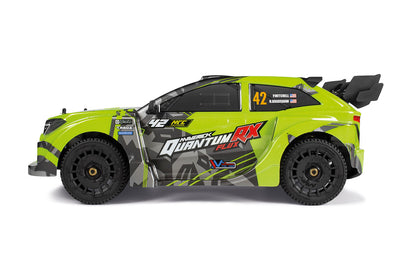 Maverick Quantum RX Flux 4S 1/8 4WD Rally Car - Green